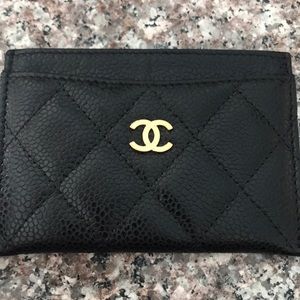 Chanel card holder